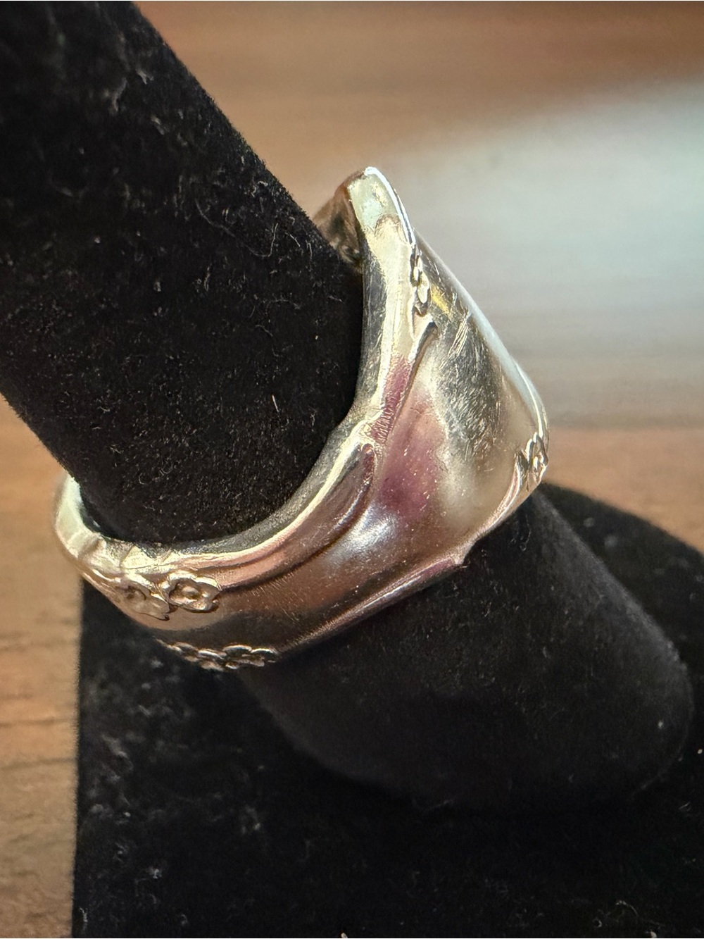 Handmade Spoon Ring - Picture 4 of 11
